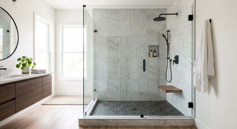 Granite Shower Installation in Nashua, NH