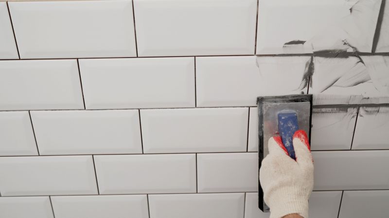 Repaired Grout in Showers